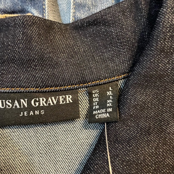 New with tags fringed Jean jackets - Picture 3 of 7